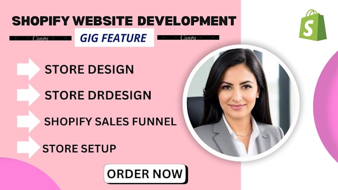 Gig Preview - Design and redesign fully functional shopify store