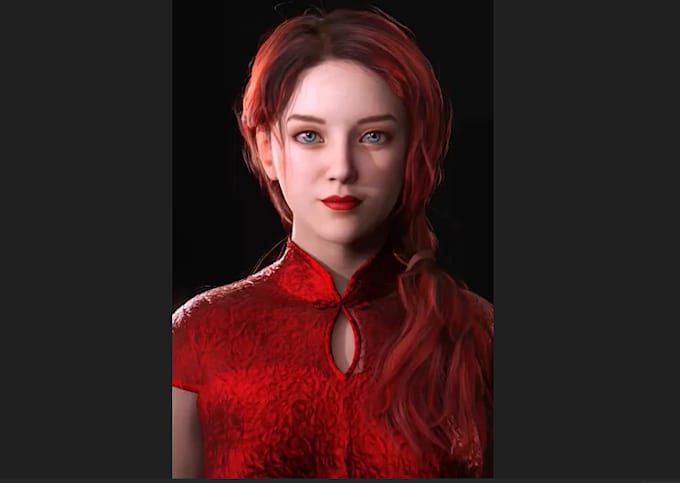 Gig Preview - Design 3d realistic character model metahuman character 3d character animation