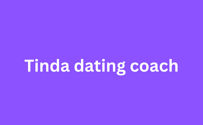 Gig Preview - Do dating coach for you