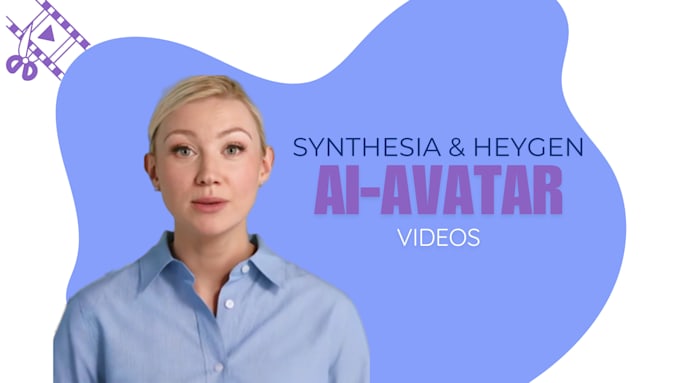 Gig Preview - Do ai avatar videos with synthesia and heygen professional ai spokesperson