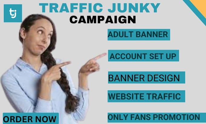 Gig Preview - Set up and manage your traffic junky and exoclick campaign