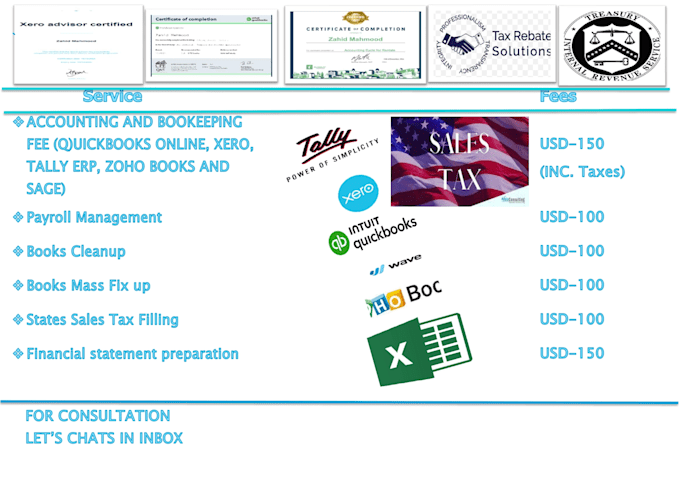 Gig Preview - Usa bookkeeping cleanup catchup bank   reconciliation in quickbooks buildium