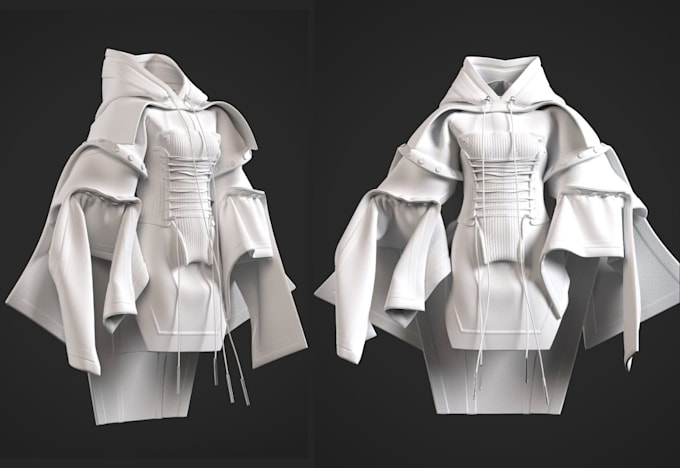 Bestseller - model 3d garment design fashion 3d cloth in clo3d marvelous designer secondlife