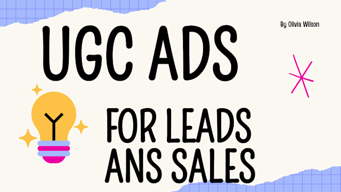 Gig Preview - Create amazing ugc ads for sales and leads