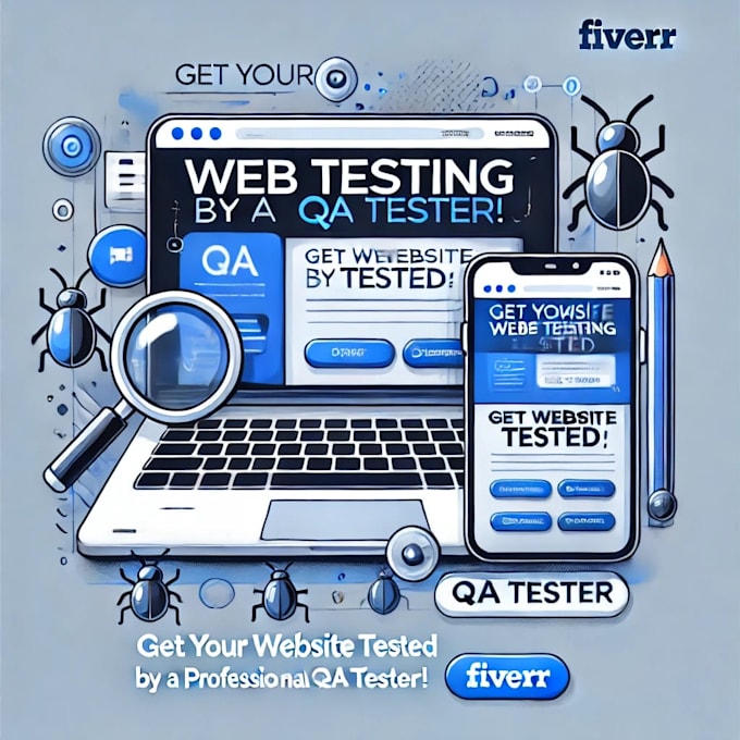 Gig Preview - Do professional web testing and giving feedback