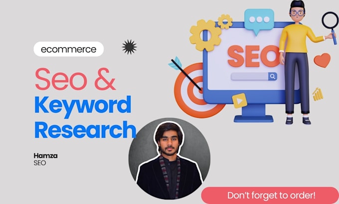 Gig Preview - Do in depth keyword research for your ecommerce brand