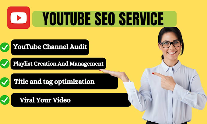 Bestseller - boost your channel with professional youtube SEO services