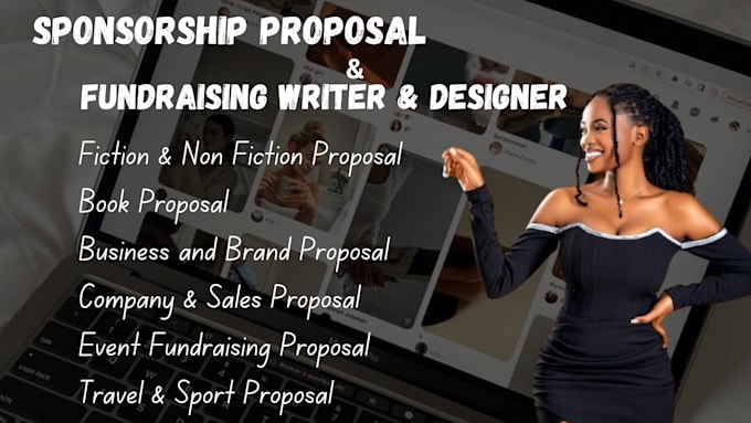 Gig Preview - Create brand sponsorship event marketing partnership business and book proposal