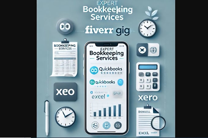 Gig Preview - Provide expert bookkeeping services quickbooks xero and more