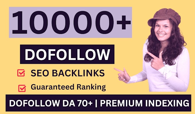 Gig Preview - Da guest posts link building with contextual SEO dofollow backlinks