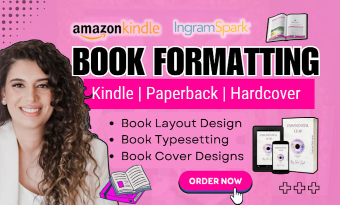 Bestseller - expertly format your book for amazon KDP, kindle and paperback