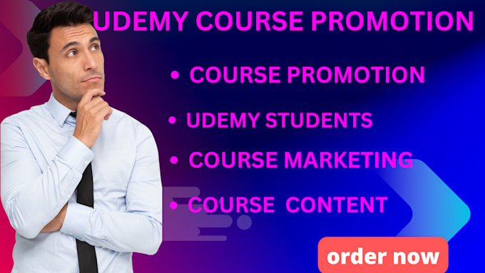 Bestseller - promote udemy course,course promotion to reach wider audience