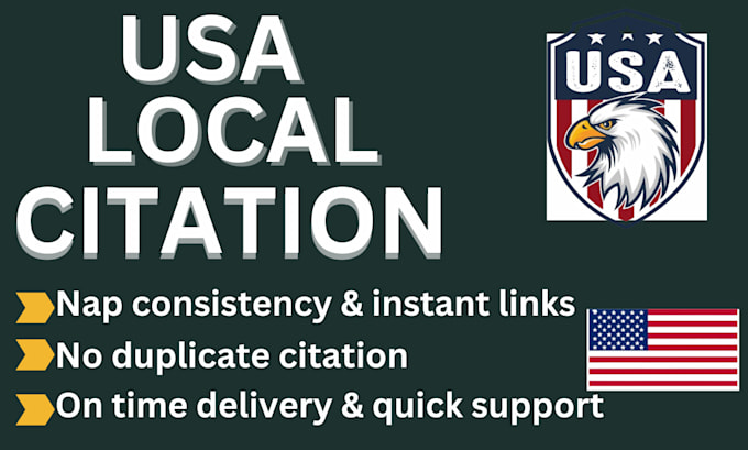 Gig Preview - Create local map citation listing local SEO ranking gmb