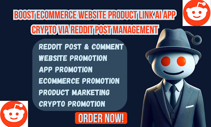 Bestseller - manage reddit post ads boost iptv website ecommerce digital product app saas