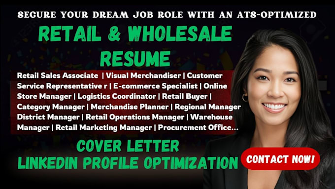 Bestseller - craft ats friendly retail, wholesales resume, assistant store manager cashier cv