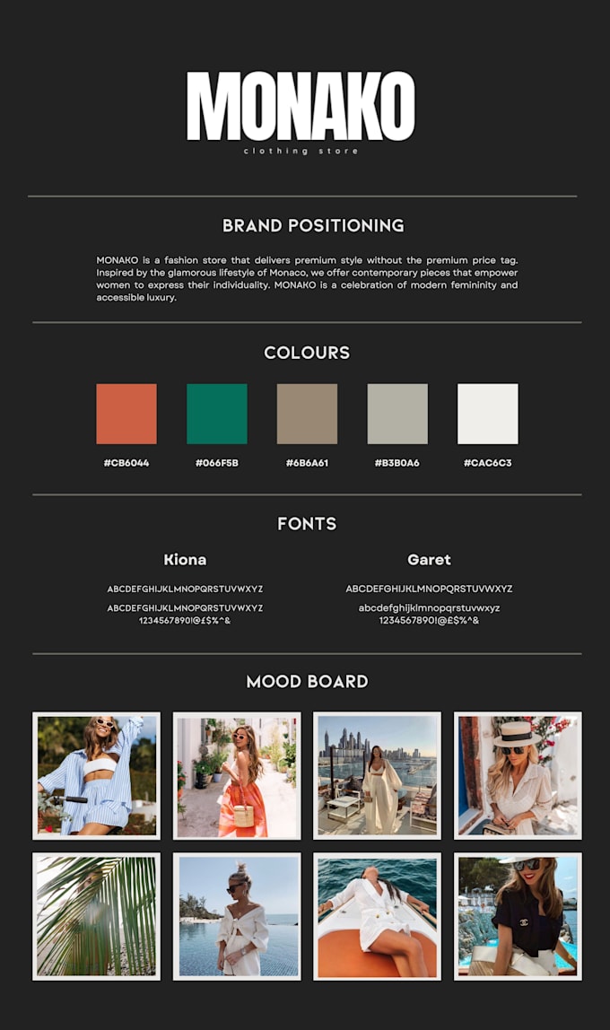 Gig Preview - Create a brand style guide