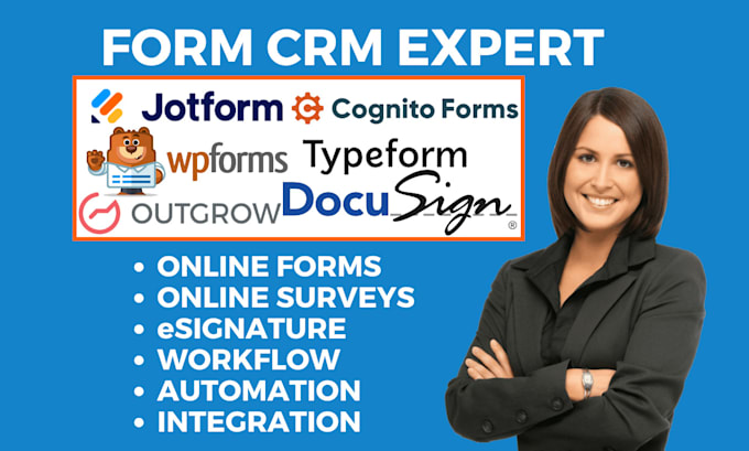 Gig Preview - Create fillable pdf survey online form typeform docusign outgrow cognito jotform