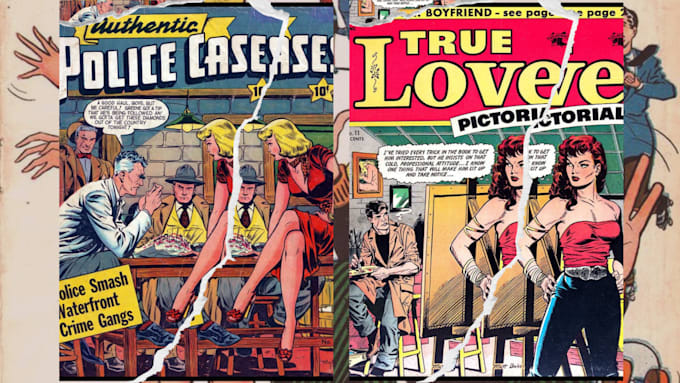 Gig Preview - Create stunning vintage illustration retro comic art style