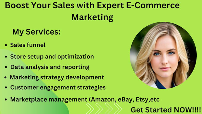 Gig Preview - Shopify marketing, etsy promotion and e commerce marketing