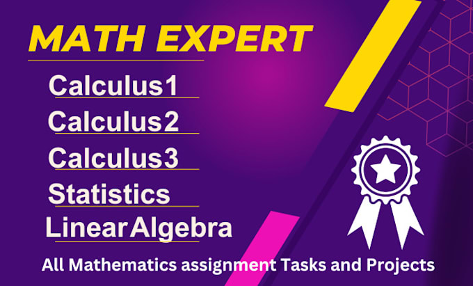 Gig Preview - Tutor precalculus, calculus 1 2 3, linear algebra, differential equations, math