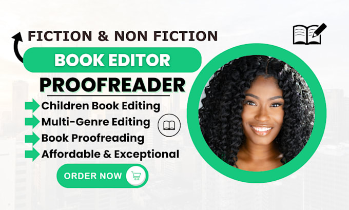 Gig Preview - Be your children book editor proofread and edit your children book novel book