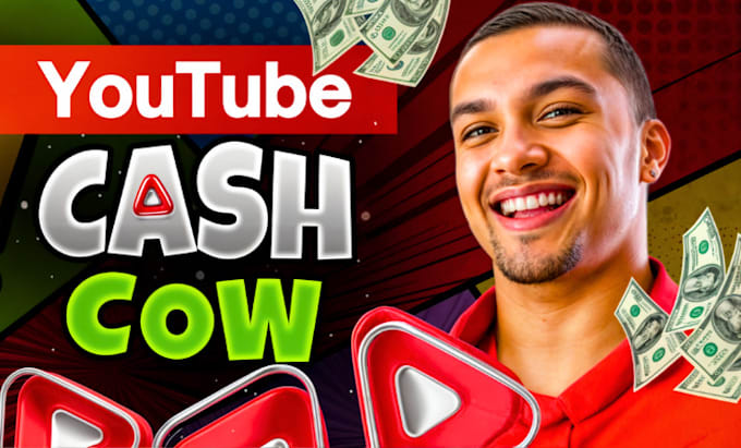 Gig Preview - Create automated cash cow videos, cash cow youtube automation, faceless videos