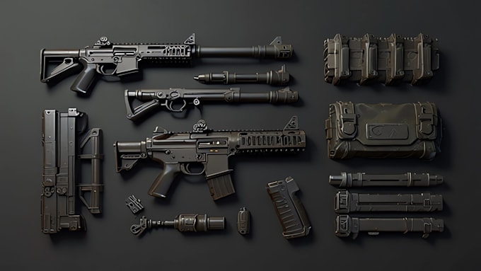 Gig Preview - Professional hardsurface props, weapons and vehicles