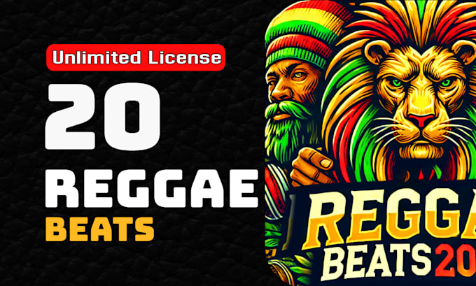 Gig Preview - Provide 20 reggae beats with unlimited rights