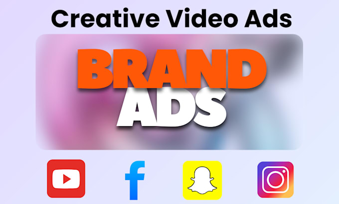 Bestseller - create professional brand ads, facebook ads, youtube ads to increase sales