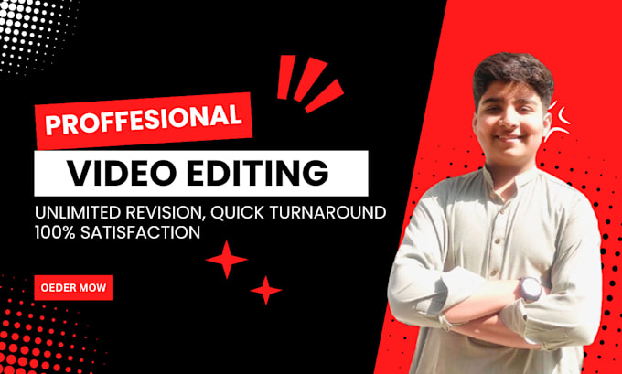 Gig Preview - Do professional video editing on high demanding software