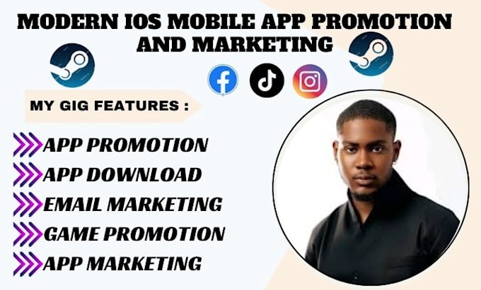 Gig Preview - Do viral mobile app promotion game app promotion  mobile app marketing