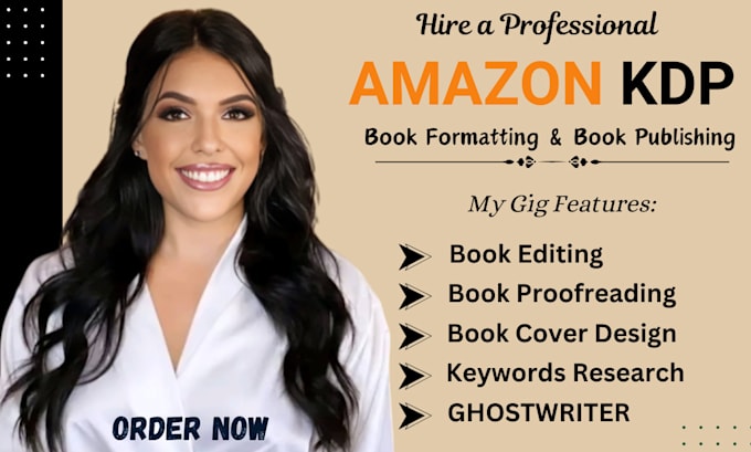 Gig Preview - Spanish book formatting ebook ghostwriter amazon kdp book publishing