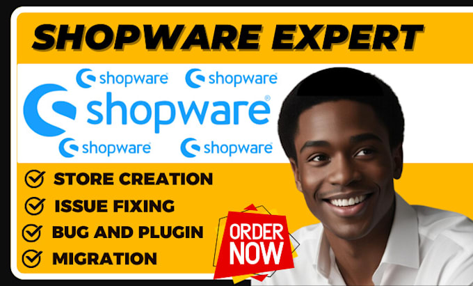 Gig Preview - Setup and migrate shopware store shopware bug fix shopware 6 shopware plugin SEO