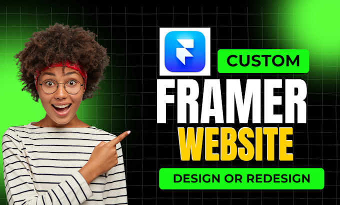 Gig Preview - Design framer website, webflow, framer motion, framer website design 3d website