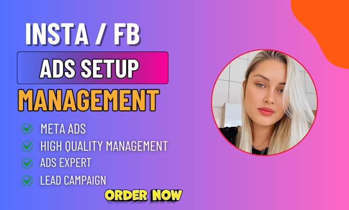 Gig Preview - Facebook instagram meta ads campaign manager, fb advertising, marketing expert