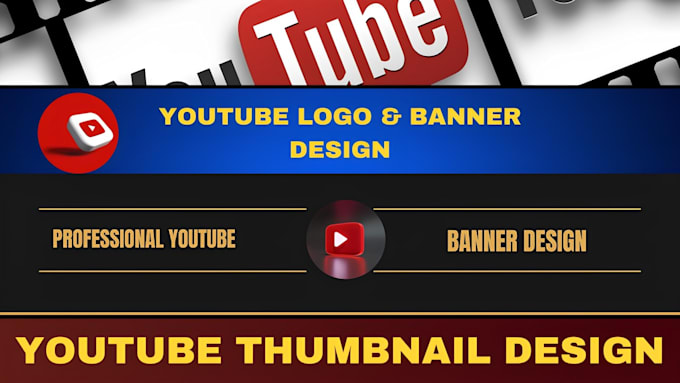 Gig Preview - Do a professional youtube banner and logo