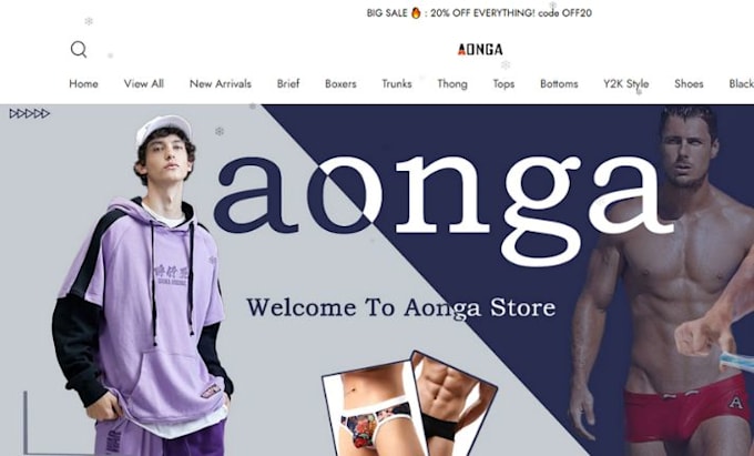 Gig Preview - Design a stunning shopify clothing website for your fashion brand