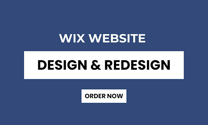 Gig Preview - Build wix website design, redesign and create wix website development