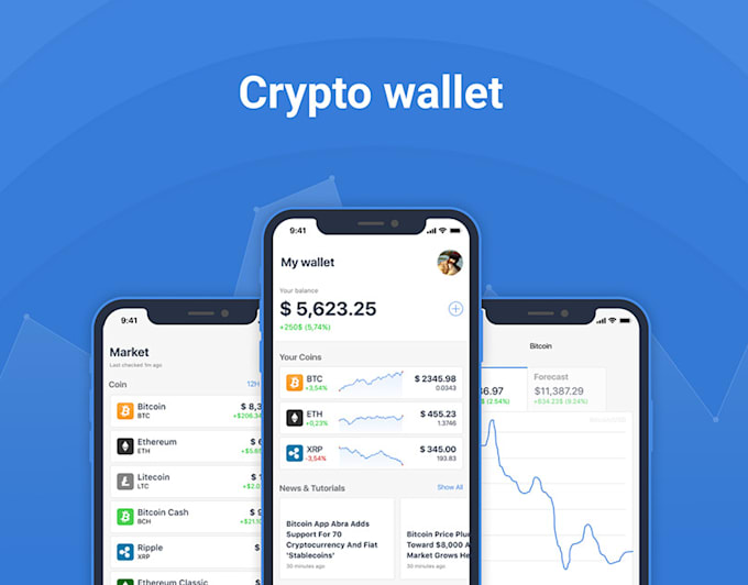 Gig Preview - Build crypto wallet app, wallet app, crypto wallet app and exchange website