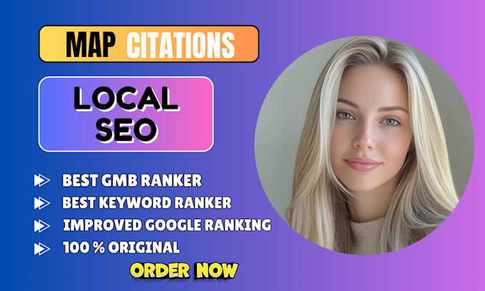 Gig Preview - Do google maps citations for gmb ranking and local SEO