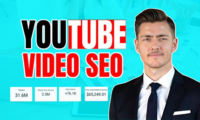 Bestseller - be your youtube video seo expert for organic growth