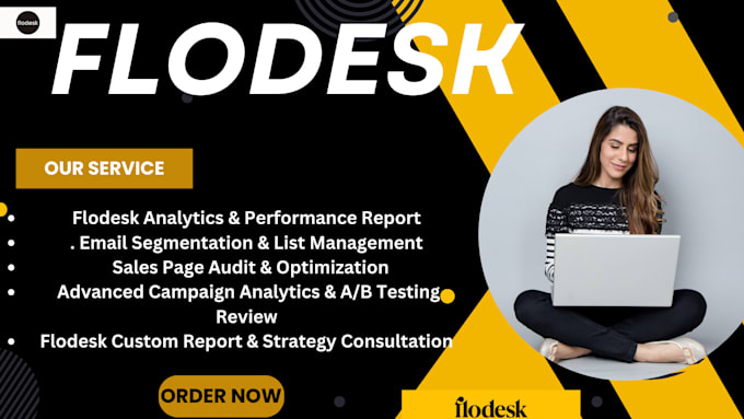 Gig Preview - Do robust flodesk analytics, flodesk report, sales pages, email segmentation