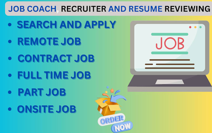 Gig Preview - Search and apply, remote, full, part time job hunting, USA job reverse recruiter