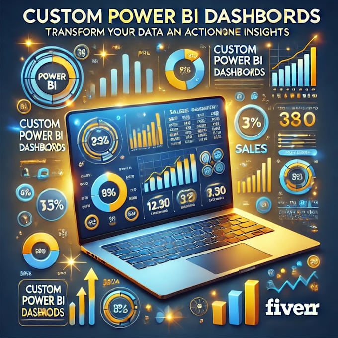 Bestseller - create professional power bi dashboards for your business