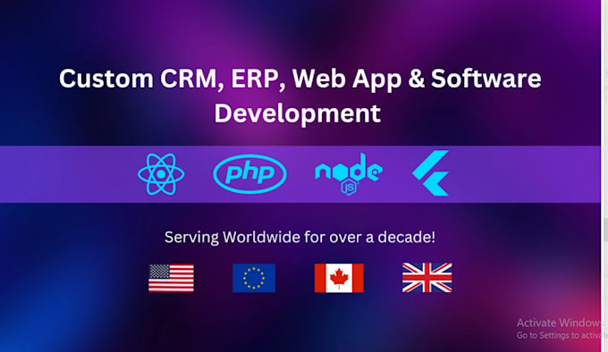 Bestseller - be your full stack web developer, software development, php laravel, erp, crm