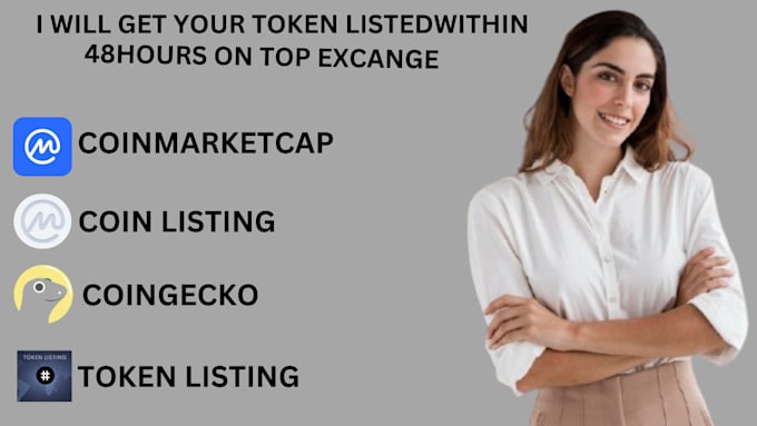 Bestseller - list your newly launch token on coinmarketcap and coingecko