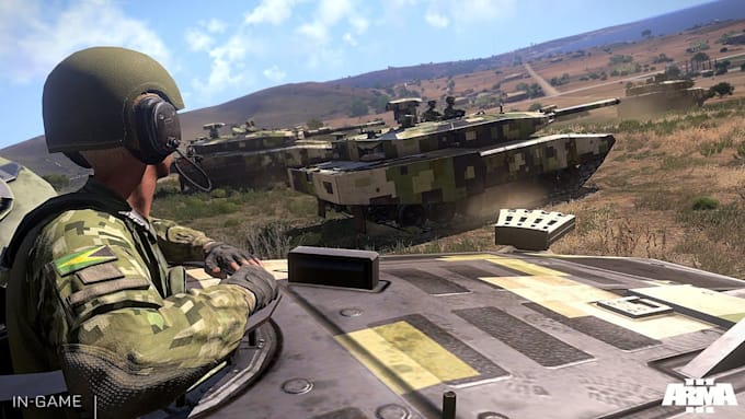 Gig Preview - Be your professional arma 3 developer, retextuere any arma 3 asset