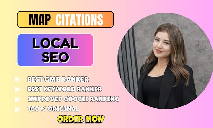 Gig Preview - Do local citations and directory submission for local SEO