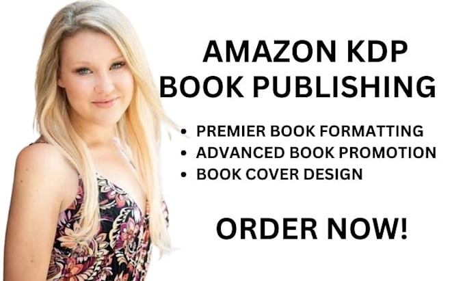 Gig Preview - Publish book on amazon kindle kdp, book formatting, amazon kdp book publishing