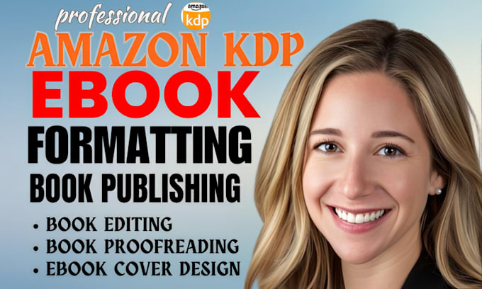 Gig Preview - Do kdp book publishing, ebook and paperback book formatting and book promotion